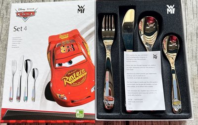 德國WMF Child's cutlery set 4-pcs. 閃電王麥坤 Cars 4件組