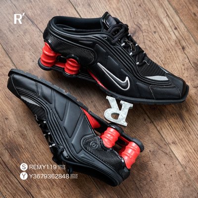 R‘代購 Nike Shox MR4 Martine Rose Black Red 黑紅 彈簧鞋 DQ2401-001
