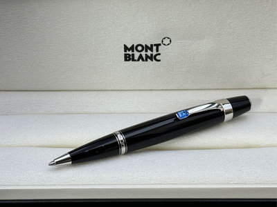 萬寶龍 波希米亞系列 藍寶石 鋼珠筆 Montblanc Boheme Rollerball Pen_5795