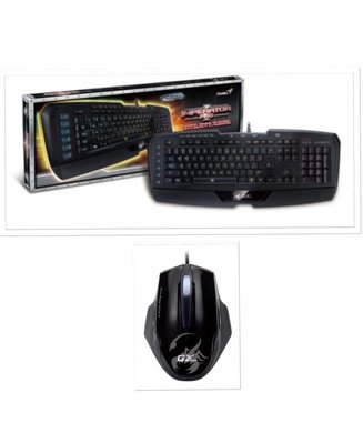 Genius /GX Gaming IMPERATOR PRO帝皇蠍專業版電競鍵盤+Maurus沙漠黃金蠍電競滑鼠