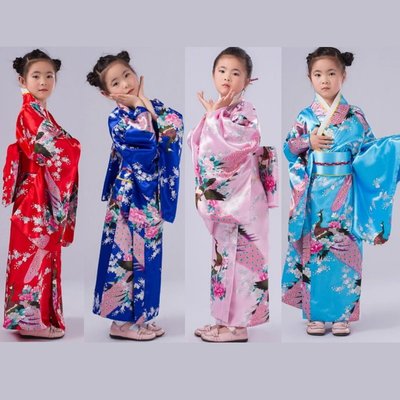 【優作坊】7781_兒童日本風和服、小孩浴衣、兒童日式和服，Cosplay、角色扮演