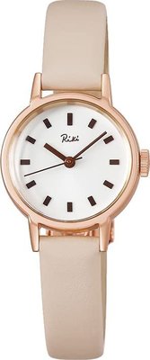 日本正版 SEIKO 精工 Riki AKQK465 傳統色 白練 手錶 女錶 皮革錶帶 日本代購