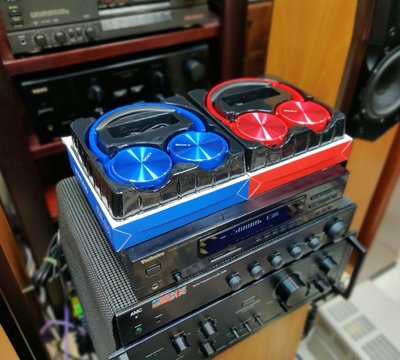 [全新] SONY MDR-XB650BT 藍牙重低音耳罩式耳機 (藍色/紅色)
