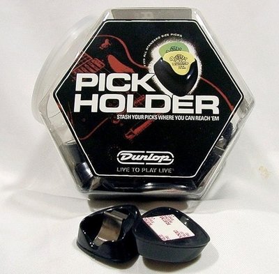 美國 DUNLOP PICK HOLDER 心型 匹克夾 匹克盒 彈片夾 彈片盒 匹克匣 PICK夾 PICK盒