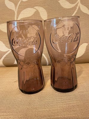 《瓶子控》全新 麥當勞 2020 東京奧運可口可樂玻璃杯、紀念杯、收藏杯 (370ml) ~無紙盒