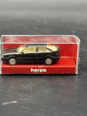 [Herpa]Audi 90 Coupe Quattro 奧迪90掀背轎車模型 1/87 黑色