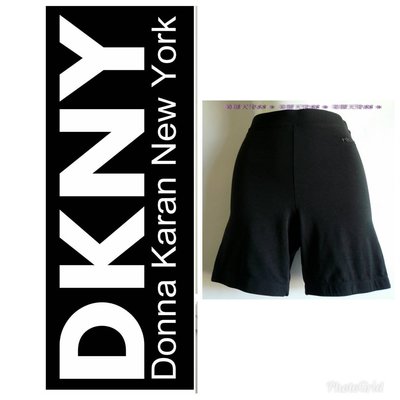 全新 美國帶回 DKNY 短褲 女生款 品牌 運動褲  束褲 夜跑 緊身褲 內搭褲 籃球 自行車 緊身褲79 1元起標