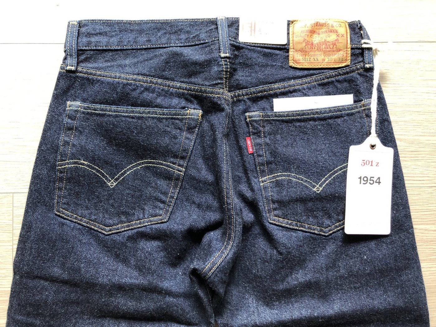 全新現貨Levi's Vintage Clothing LVC 1954 501ZXX 原色Rinse