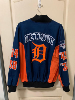 底特律老虎隊 棒球外套 夾克 MLB Detorit Tigers