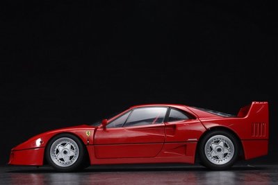 新品定 京商 KYOSHO 1:18 Ferrari  F40 合金全開 汽車模型