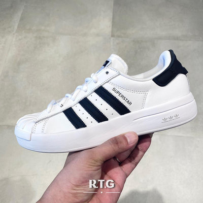 ADIDAS OG SUPERSTAR AYOON 白黑 復古風 三葉草 休閒 皮革 女鞋 IF5418