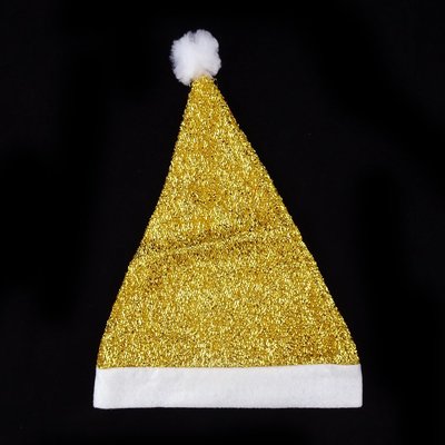 耶誕節聖誕帽聖誕派對裝扮裝飾 金蔥帽