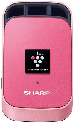 SHARP【日本代購】 夏普 車用空氣清淨機 攜帶式 USB裝置 除異味 IG-GC1 - 桃