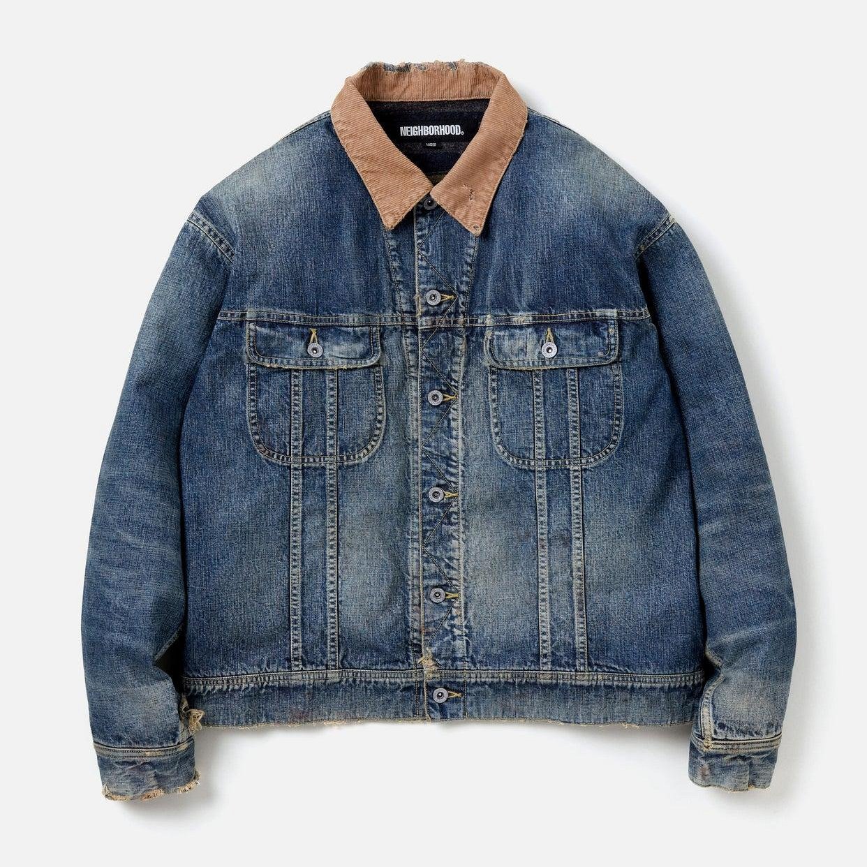 日貨代購CITY】2023AW NEIGHBORHOOD SAVAGE DENIM LINED JACKET 11/4發