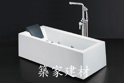 【AT磁磚店鋪】CAESAR 凱撒衛浴 方型水療按摩浴缸 MT0660 方型浴缸 按摩浴缸