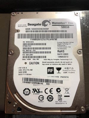 Seagate 500G 500GB 硬碟 CyberSlim Cyber Slim 隨身 行動 外接盒 USB 3.0