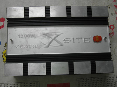 二手X SITE (XE-3040 )車用音響四聲道擴大機