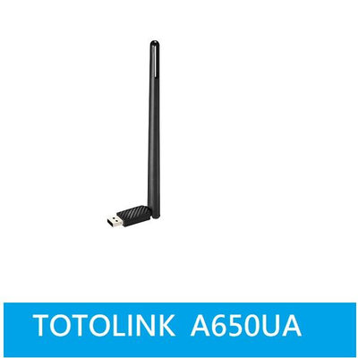 現貨附發票【TOTOLINK A650UA 】 AC650雙頻無線USB網卡 (取代A1000UA)