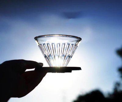 【V01賣場】泰摩 水晶冰瞳版 咖啡濾杯 玻璃濾杯 加厚玻璃 太空鋁底座