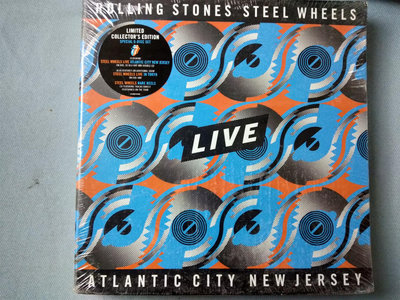 O版 滾石樂隊Rolling Stones Steel Wheels 3CD+2DVD 全新