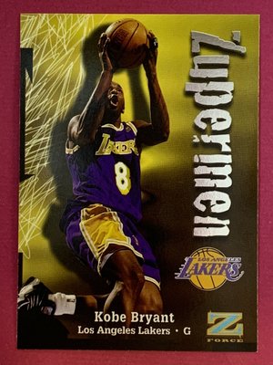 1997-98 SkyBox Z-Force Zupermen #195 Kobe Bryant Lakers