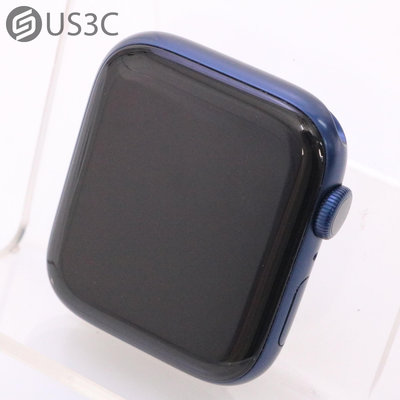 【US3C-高雄店】【一元起標】公司貨 Apple Watch 6 44mm GPS版 藍色鋁合金錶殼 智慧手錶 蘋果手錶 跌倒偵測功能 血氧濃度感測器