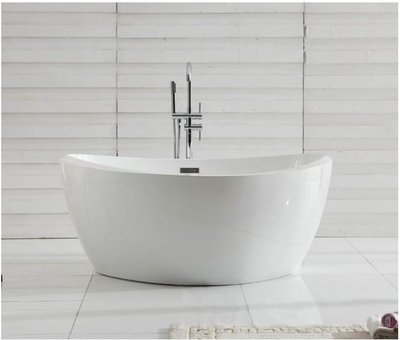《E&amp;J網》XYK020A 壓克力一體成型 獨立式浴缸 (150x125cm) 造型落地浴缸