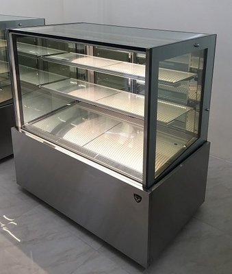 冠億冷凍家具行 保證原裝/金格3尺直角蛋糕櫃(有黑色/白鐵/白色)/西點櫃、冷藏櫃、冰箱、巧克力櫃/