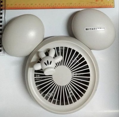 日本帶回Disney迪士尼Mickey米奇米老鼠造型USB兩用電扇 桌扇
