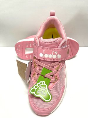 ￼DIADORA 迪亞多那 11086粉色 生活時尚系列 童鞋 寬楦 避震 運動鞋22-24.5號-