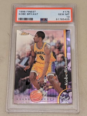 1998-99 Finest #175 Kobe Bryant PSA10