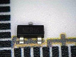 貼片 MCR100-6 (標印MCR16）單向微觸發可控矽 SOT-23（20只） [57544]