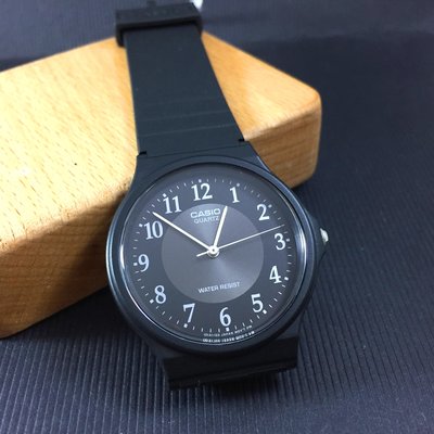 日本 卡西歐 CASIO 原裝公司貨 銀色 數字面盤 考試錶 數字錶 石英錶 MQ-24-1B3LDF