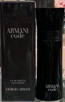 Giorgio Armani code 亞曼尼黑色密碼男性淡香水 75ml·芯蓉美妝