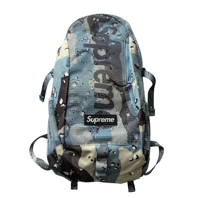 Supreme Backpack (SS20) Blue Chocolate Chip Camo | Yahoo奇摩拍賣