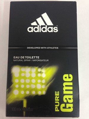 Adidas PURE GAME 愛迪達極限挑戰男性淡香水 100ml