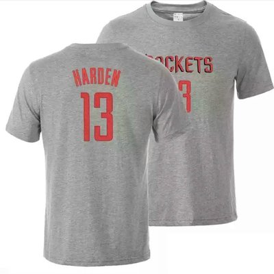 💖大鬍子James Harden哈登短袖棉T恤上衣💖NBA火箭隊Adidas愛迪達運動籃球衣服T-shirt男600