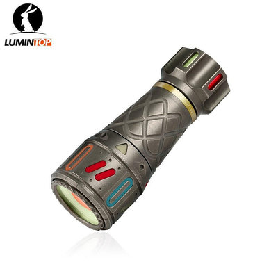 BEAR戶外聯盟激光手電筒 Lumintop THOR 1 Gyro 版本 1200 米最大 9W LEP 手電筒,帶頻閃模式,帶 18