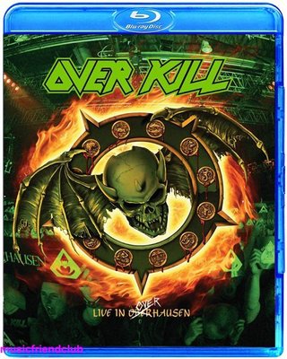 高清藍光碟  Overkill Live in Overhausen 2018 演唱會 (藍光BD25G)