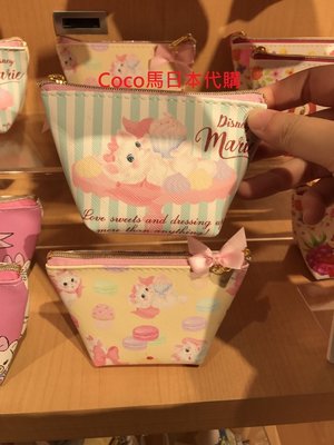 《現貨》Coco馬日本代購~日本迪士尼商店 正版 瑪麗貓 瑪莉貓 小零錢包 錢包 收納包 小巧可愛