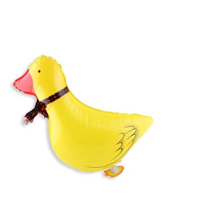 發光派對屋(西門中華店)@散步動物氣球 走路 黃色小鴨 氣球