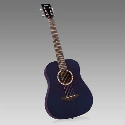 (( 桃園火車站可面交 )) Paul Smith X 英國吉他品牌 Vintage 聯名款，旅行用吉他，一般吉他的3/4大小