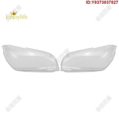 熱銷 [推薦]適用於BMW X1 E84 2010-2014左大燈殼燈罩透明透鏡蓋大燈蓋-春天裡小小店
