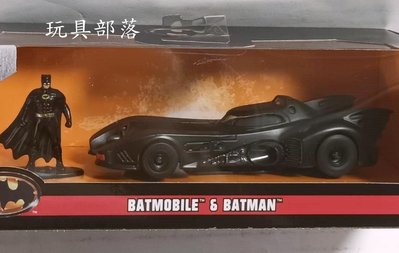 *玩具部落*Jada 漫威 DC 英雄 蝙蝠俠 蝙蝠車 1:32 合金車 1989 黑暗騎士 特價499元