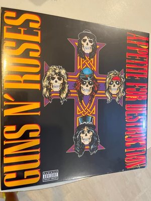 ##黑膠 全新LP唱片 Guns N' Roses – Appetite For Destruction