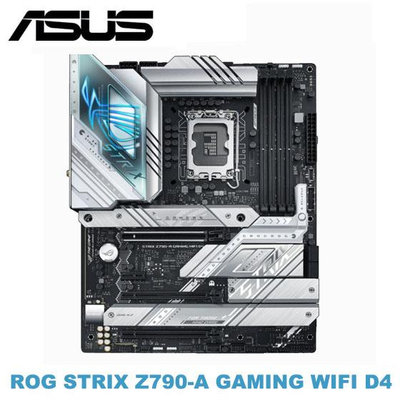 【MR3C】含稅 ASUS 華碩 ROG STRIX Z790-A GAMING WIFI D4 主機板