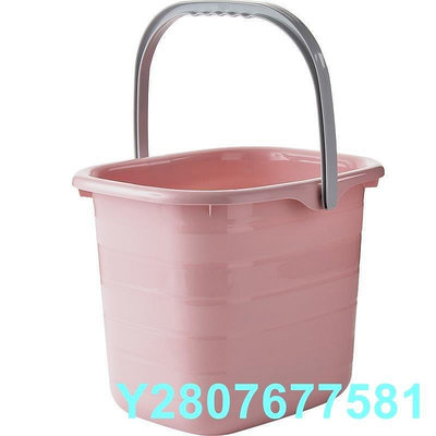 家庭優品 家用大號長方形水桶泡腳桶塑料拖把桶小方桶洗衣桶加厚手提儲水桶
