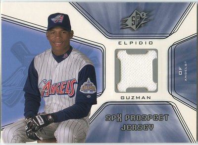 (T)Elpidio Guzman 2001  SPX Prospect Jersey RC 球衣新人卡