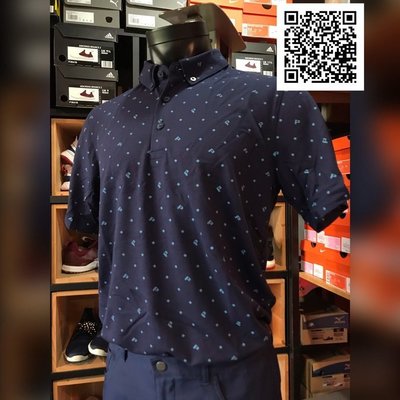 全新 PUMA GOLF 普普風 高爾夫球衫 深藍款 POLO衫 雙面針織剪裁