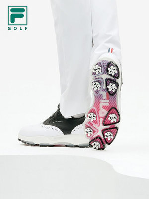 鞋子FILA GOLF高爾夫男士高球鞋夏季新款戶外專業運動高球鞋